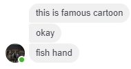 FunkCaptMax's tweet photo. getting sketchy with @sakuraYEM. i'm kinda into it. #sketchyphans #fishhands https://t.co/4ujGJeoR84
