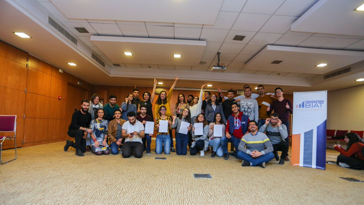 BIATfondation's tweet photo. Nos porteurs d’idées innovantes et désireux de lancer leurs startups ont commencé à concrétiser leurs rêves lors des 2 journées de formation sous le label « de l’idée au succès».
#SPARK #SPARK_success_stories #youth #excellence #start_up #entreneurship https://t.co/0P723FbZ6J