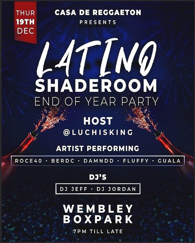 PArdBars's tweet photo. Tomorrow will be shutin down #BoxparkWembley @CasaDeReggaeton @latinoshaderoom https://t.co/CFEE5h5Vux