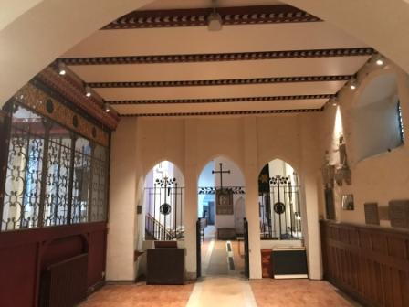 SolrayLtd's tweet photo. Solray were proud to supply and fit the radiant panels in conjunction with CES Lighting &amp; Electrical Specialists LLP at a beautiful church in Epsom. #engineeringmanufacturing #historicbuildings #radiantpanels https://t.co/GpJJyW9cRz