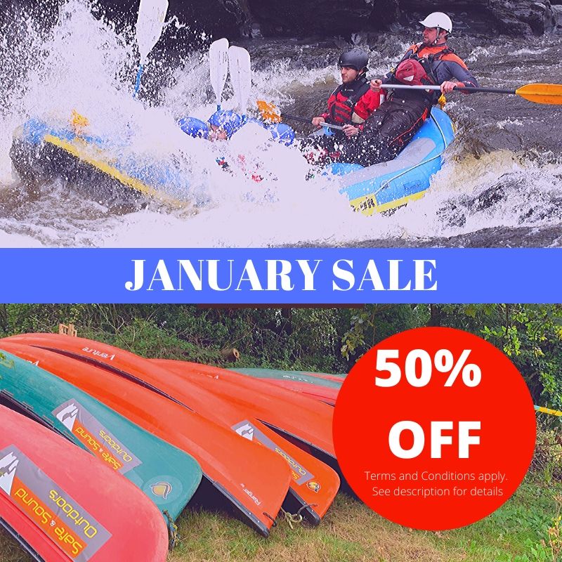 JANUARY SALE

January 11th and 25th - Whitewater Rafting now ONLY £29!!
Wetsuits included!
CODE: januaryraft20

January 18th - Canoe over the Aqueduct now ONLY £25
CODE: januarycanoe20

whitewateractive.co.uk
or
call us on 01978 860471
T's and C's apply.

#sale #llangollen