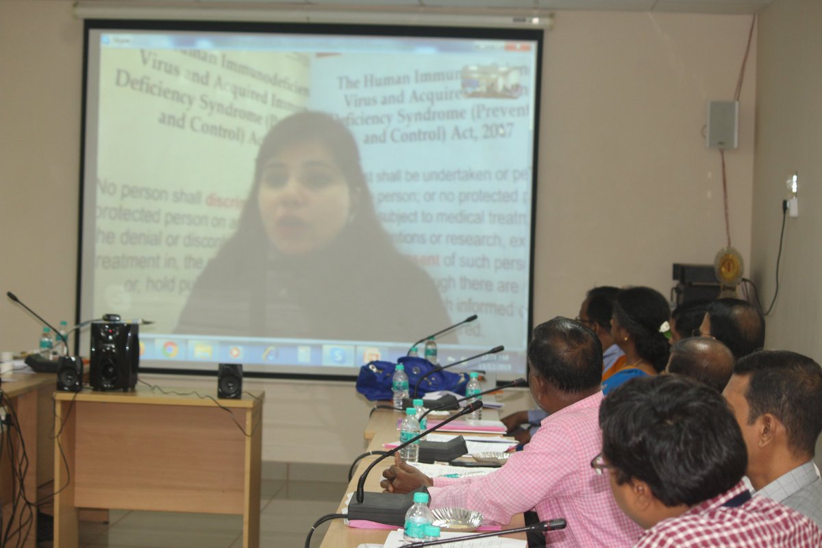 Consultation Meeting for Drafting State rules in consonance with the HIV/AIDS (Prevention and Control) Act,2017 organized by Pondicherry AIDS Control Society on 13.12.2019, NHM Hall, Puducherry