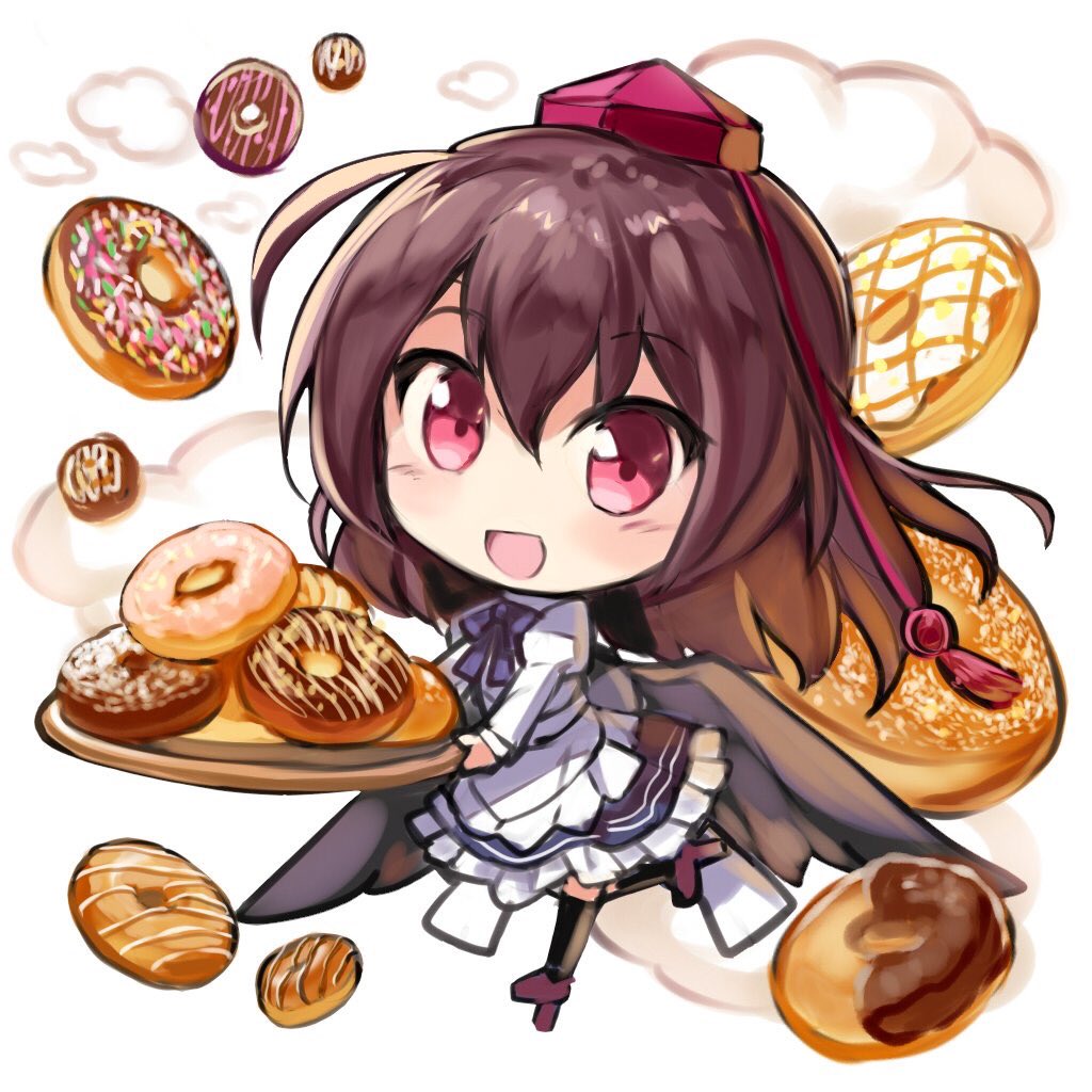 射命丸文 「SDあやちゃん 」|fuepoのイラスト
