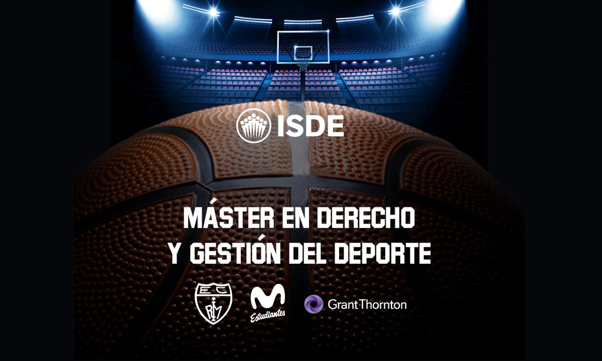 MovistarEstu's tweet photo. Todavía estás a tiempo de apuntarte al Máster en Derecho y Gestión del Deporte impartido por @ISDEmasters, Club Estudiantes y @GrantThorntonSp
Toda la info aquí https://t.co/qpK7yuDmzb
¡Date prisa, quedan muy pocas plazas!
#masterdeporte #gestiondeldeporte #derechodeldeporte https://t.co/TSyMvLyiKH