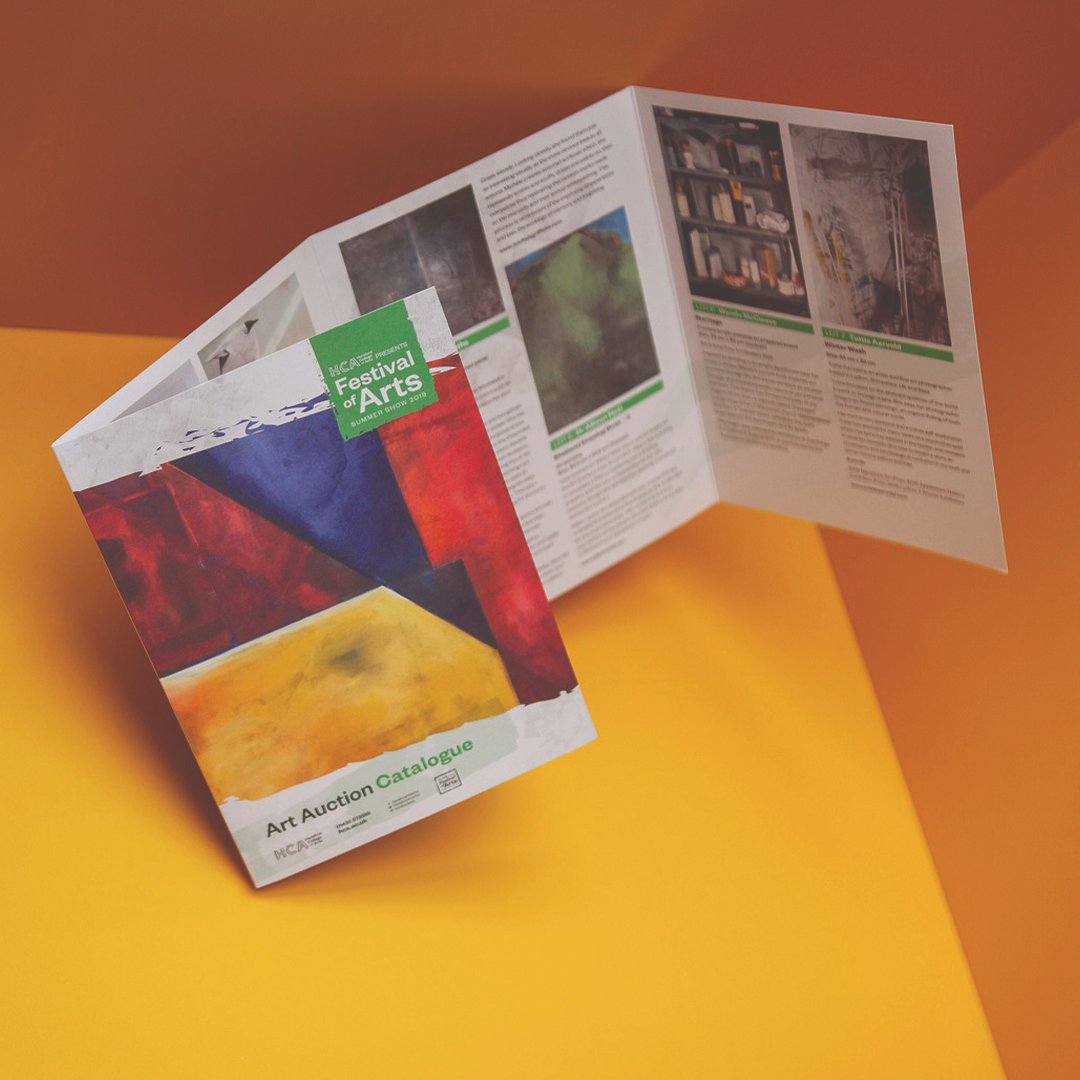 printwithimpact's tweet photo. As there's only a few weeks left in this year, we thought we would look back at the catalogues we printed for @HerefordArtsCol brilliant art auction back in June, which displayed and sold a range of creativity designed by the  students.

#print #impactprint #art #catalogue https://t.co/50ZUeXmhPT