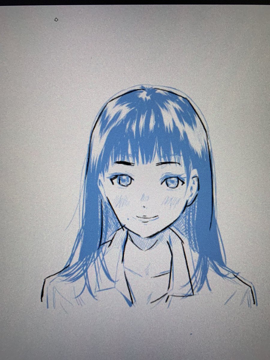 本日のこのザマである #模写 
