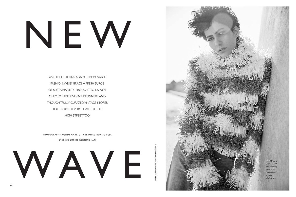 wendycarrig's tweet image. NEW WAVE new #fashioneditorial for #perfectboundmagazine "As the tide turns against disposable fashion, we embrace a fresh surge of sustainability" wendycarrig.blog/2019/12/18/new… new blog