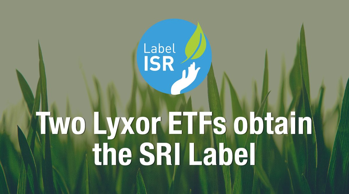 Lyxor's tweet photo. Lyxor has been awarded the SRI label for two of its #ESG ETFs. This label is a recognition of Lyxor’s ability to create innovative and high-quality funds taking into account SRI criteria. 
🌿Find out more here: https://t.co/ElCu8cAygu
#sustainablefinance https://t.co/hMfhm26n4Z