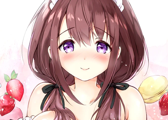 冬コミ新刊表紙絵です!全体図はぴくしぶに～!
【R-18】あまあまメイドさん | つかこ #pixiv https://t.co/90E5FUGVqB 