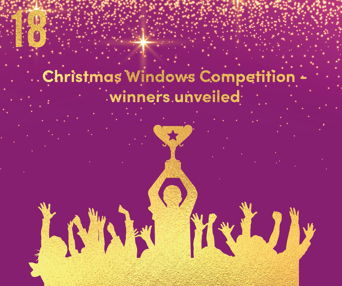 NorthamptonBID's tweet photo. Day 18 of our #Northampton BID advent calendar and we've revealed the winner of the Christmas Windows Competition! Massive congratulations to our overall winner @GuruGiles - head over to Facebook for the full list of winners: https://t.co/IIvL8qcT0b #CelebrateNorthampton https://t.co/VuVk5xZy2v