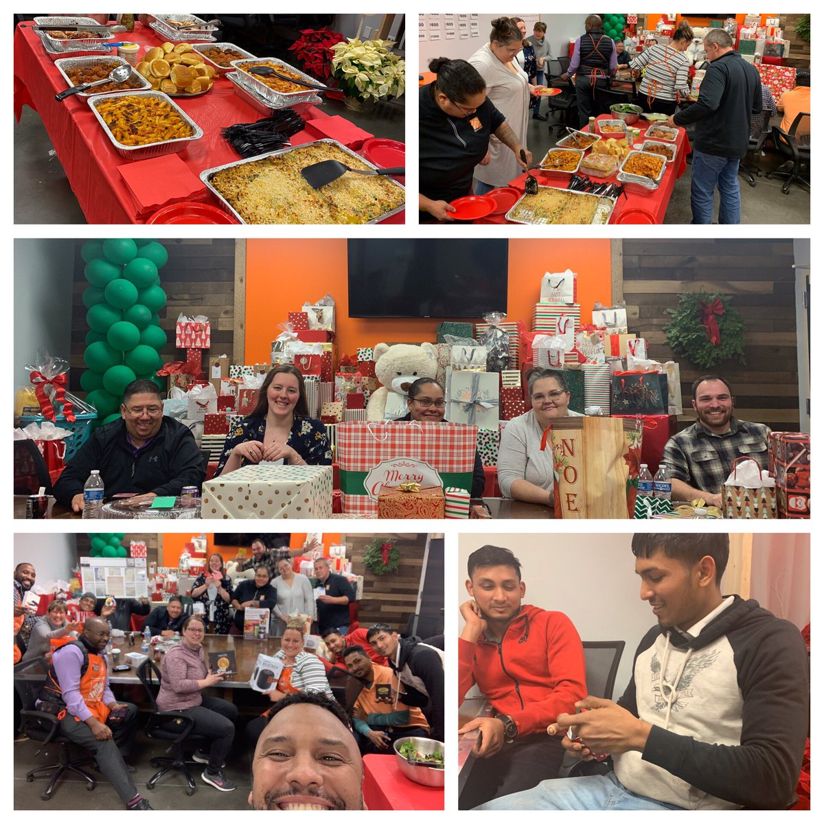 SKaleelHD's tweet photo. 1262 GiftSwap and Gameshow day! - ‘Tis the season 🎁
#food&amp;fun #12SixtyZoo #Giftswap #homedepot #holidayfun https://t.co/r3xWjcmVxk