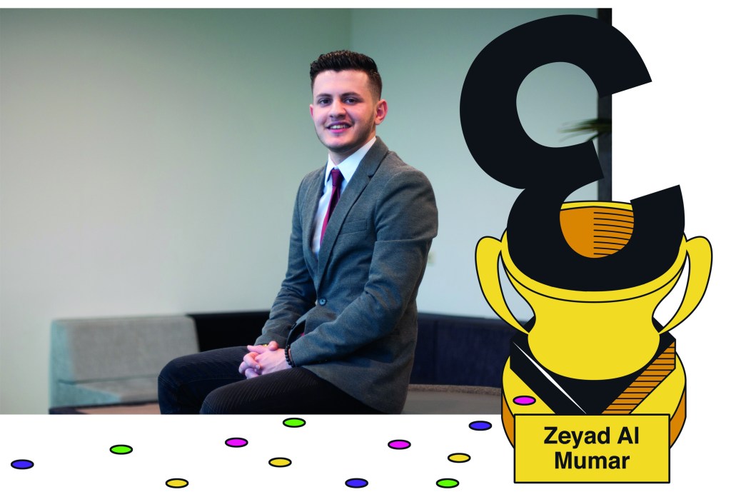 profielen's tweet photo. Student van het Jaar 2019: Finalist #3 Zeyad al Mumar. Deze tweedejaars Ad management wil graag iets betekenen voor anderen. https://t.co/Kt2hYQfEHX https://t.co/2YeYc9N8Nb