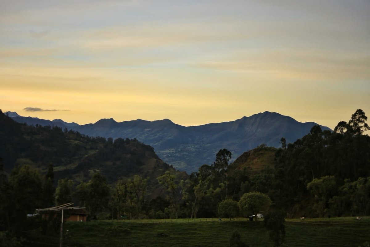 CarlosAmayaR's tweet photo. Con aroma de majestuosas montañas, con el encanto de sus paisajes, con alegría infinita, con el amor más grande por Boyacá, y con este amanecer iniciamos este día desde Chiscas.

¡Feliz miércoles! https://t.co/7hkbuVvnkR