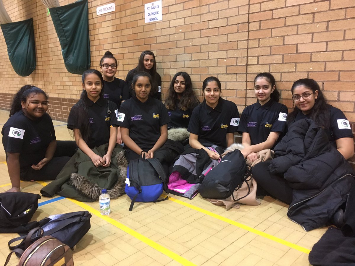 SVCPhysEd's tweet photo. SVC girls waiting to start their activities at the WHISPA event #thisgirlcan https://t.co/YCYJIbhwPO