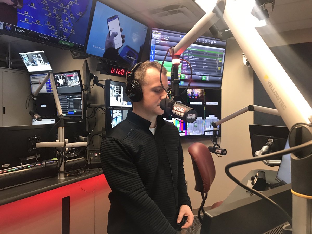 WBALPhil's tweet image. .@BobbyWBAL is all about the @Ravens and the record pro bowl selections this morning!  @wbalradio