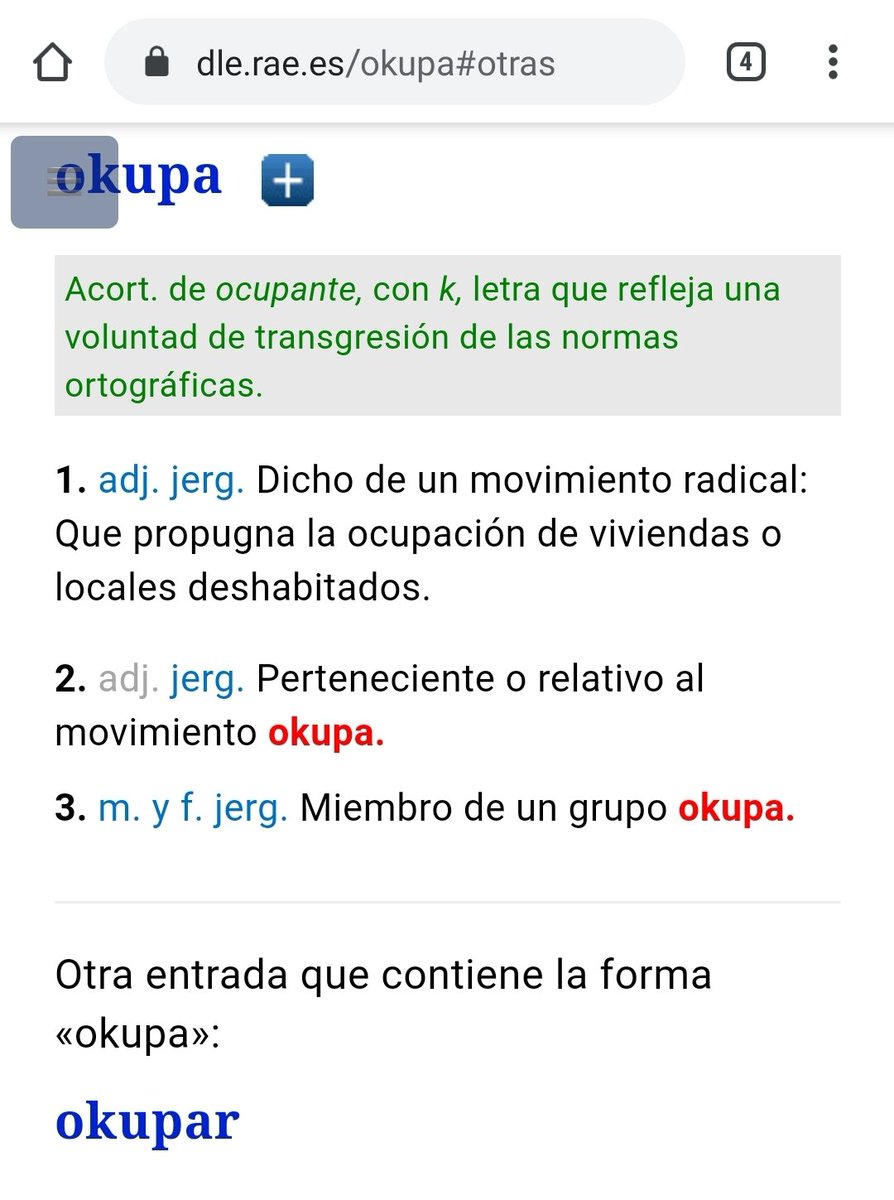 JacobusApis's tweet photo. @SaraPernas Hace tiempo que está aceptada por la RAE https://t.co/CQeQ4m1D2l
