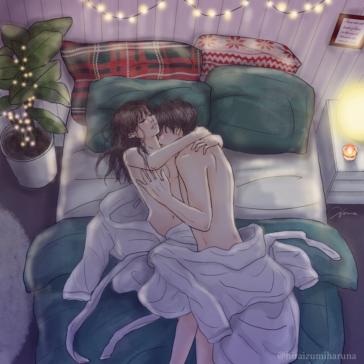 平泉春奈 2冊目の作品集発売中 A Twitter Lcラブコスメさん Lcstaff とのタイアップ3部作最終話 彼の体温に包まれながらもどかしかった距離が急速に縮まっていく 私は大切なものが滑り落ちていかないように必死に彼の背中にしがみついた 好きだよ