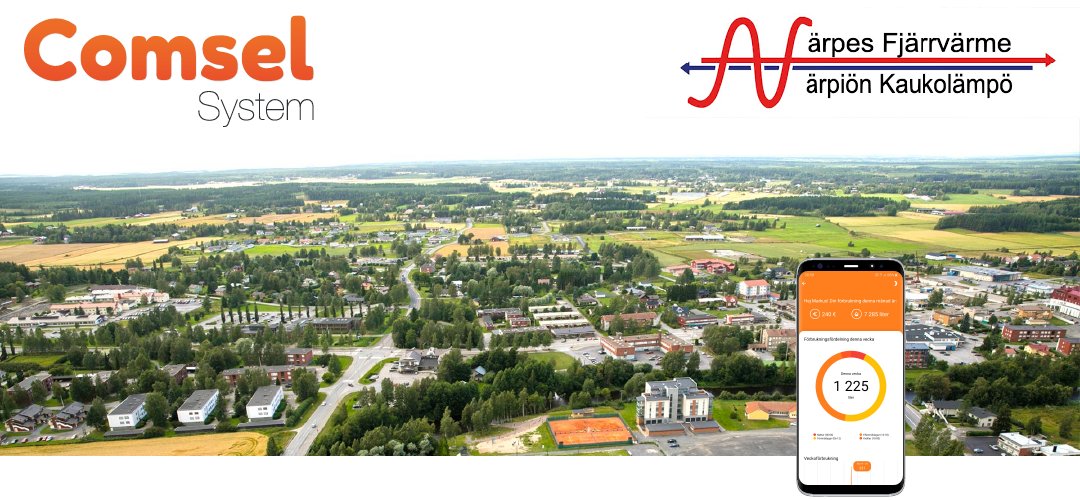 ComselSystem's tweet photo. Närpes Fjärrvärme väljer helhetslösning från @ComselSystem!

Läs mer: https://t.co/UvvXErczzN
#fjärrvärme #digitalisering #IoT #kommuner #närpes https://t.co/nu4B35OzDE