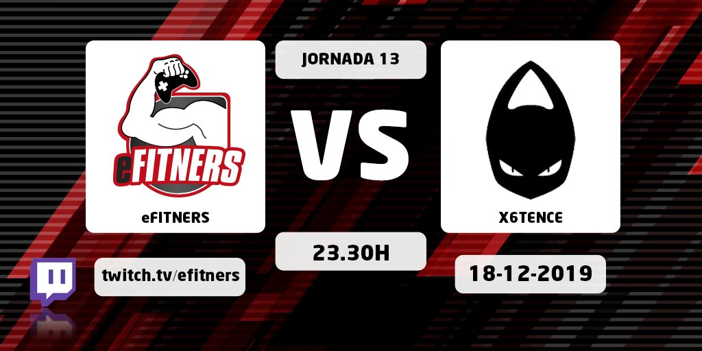 e_FITNERS's tweet photo. #FIFA20 #ClubesPro 🏆 @IONesports

Partido donde buscaremos revancha. Preparaos 'Aliens'.

🆚 @x6tence
⏰ 23.30h
📺 https://t.co/RiIhNcXu0u

#KeepPushingeFITNERS 
#GoeFITNERS https://t.co/WrKSxnSkFh