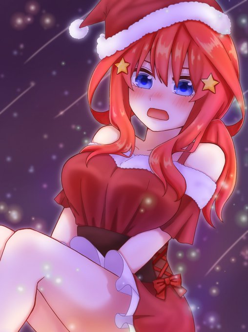 ときさんがTwitterに投稿した中野五月(五等分の花嫁)のイラスト。