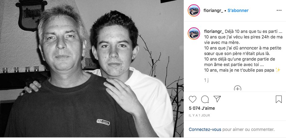 Telestarmag's tweet photo. Florian de #MAPR2 rend hommage à son père décédé... https://t.co/F0dSy8LlUb https://t.co/CnYLJwO5gv