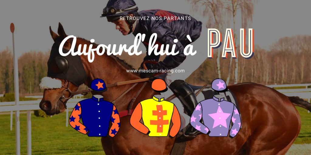 Mescam_Racing's tweet photo. A suivre aujourd'hui sur l'hippodrome de Pau :
🏇 Mount Silver (Kendargent) dans le prix Georges Pastre (Biraben Foie Gras) à 13h50 (haies, 3500m) monté par Damien Mescam
#courses #courseshippiques #hippisme #turf #partants #cheval #pau #meetingdhiver #hippodrome #obstable https://t.co/dMldYlNruy
