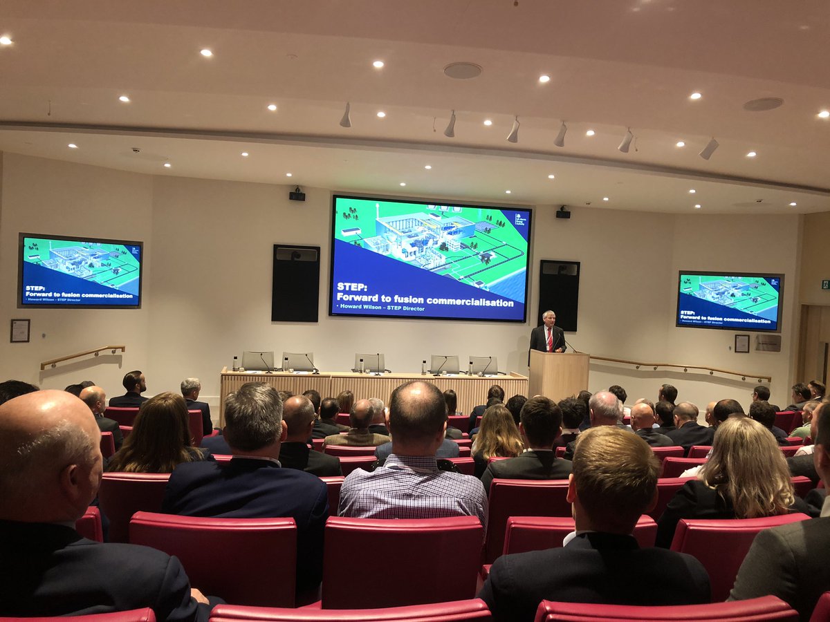 parnell86's tweet photo. We are pleased to welcome to the stage Harold Wilson from the UK Atomic Energy Authority to talk about the innovative and sustainable STEP program #IETPartnerships https://t.co/QbPoMQp5aE