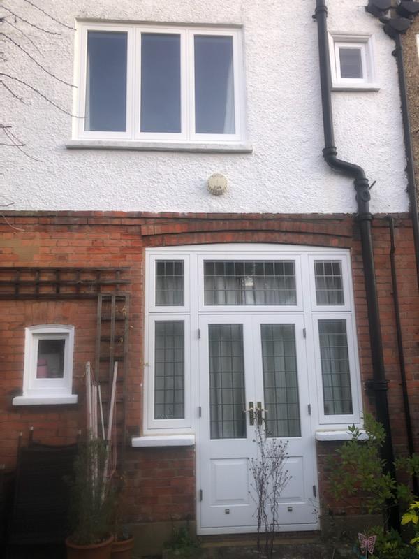 TimberWindowUK's tweet photo. The simplicity of this large first floor window perfectly compliments the French doorset installed a few years ago #PickwickRoad #Dulwich https://t.co/jhB28M8UKq