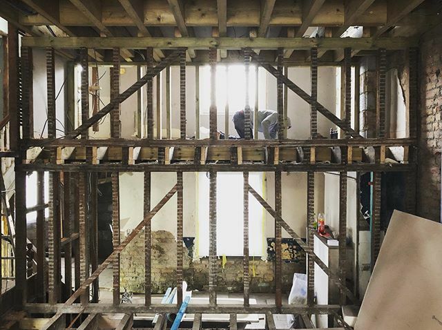 studiocarver's tweet photo. #bare #bones #brixton
.
.
.
#stripout #demolition #joists #timber #structure #floor #wall  #window #onsite #construction #studiocarver #london #architecture #architecturelovers #architecturedesign #archidaily #interiors #interiordesign #interiorarchitect… https://t.co/OOEX8M3hOH https://t.co/9PNjgJf2qM
