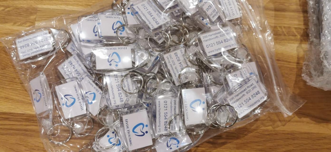 Hyde Housing on Twitter "Some of our recent giveaways with our details