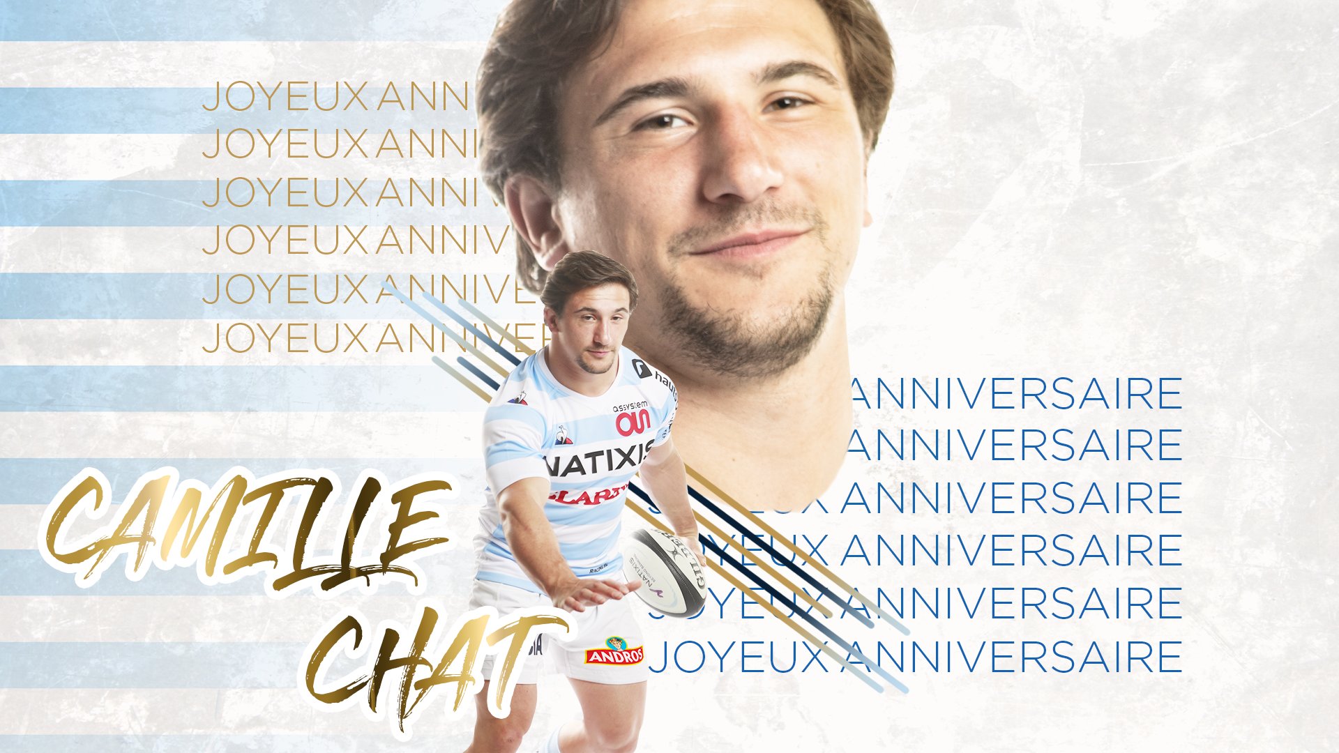 Racing 92 X 2 4 Tres Joyeux Anniversaire Camille Racingfamily Hbd Racing 92 X 2 4 Tres Joyeux Anniversaire Camille Racingfamily Hbd