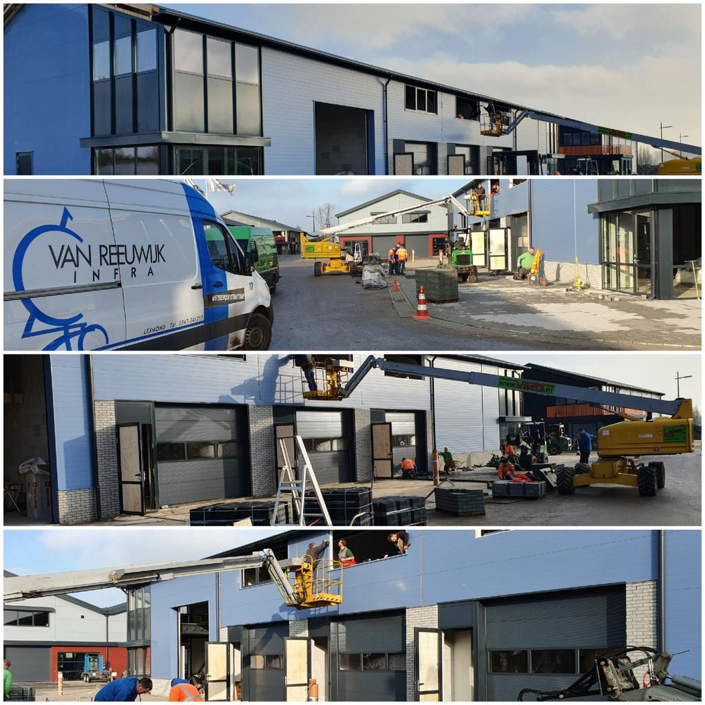 Vol op aan de slag voor gebouw9. Klaar voor de kerst?