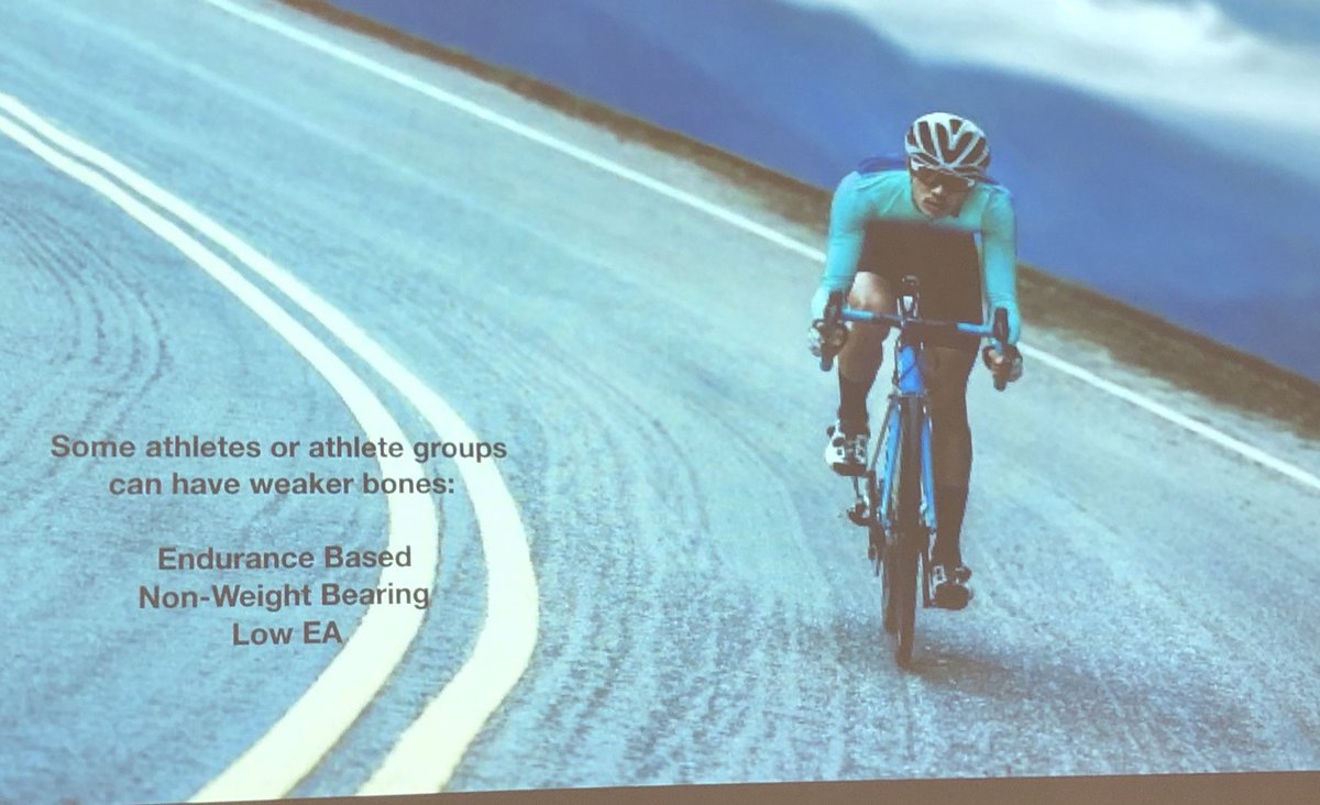 j_haudum's tweet photo. Poor diet & constant underfueling impact bone health. If you’re not sure about your needs, reach out to experts. Better for performance & health. #osteopenia #osteoporosis #REDS #fracture #cycling #jump #LEA #nutrition #calcium #protein #CSale ISENC https://t.co/By7TvHCP80