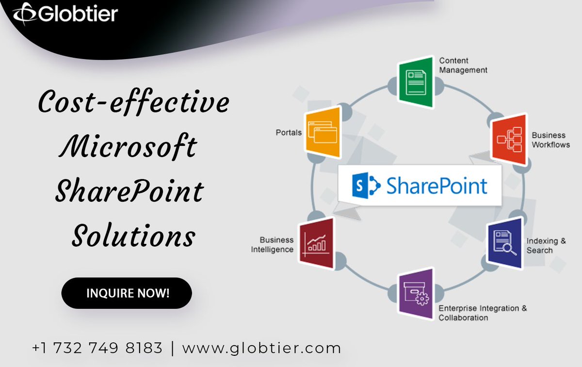 GlobtierInfoINC's tweet image. We provide end-to-end SharePoint services, including SharePoint consulting, development, migration, support and performance monitoring.
Visit Us : globtier.com/share-point/
Call @ : +1 732 749 8183
#Sharepoint #SharepointDevelopmentServices #Sharepointsolutions #ImpeachmentDay