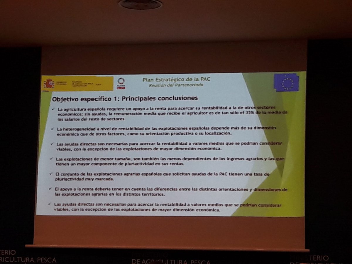 TrashumanciayN's tweet photo. ¿Cuánto de agraria son las rentas?
#PorOtraPAC
Asegurar la viabilidad socioeconómica de aquellas explotaciones que con su actividad son ejemplo de producción de bienes públicos para el conjunto de la sociedad (Natura 2000, SAVN y producción ecológica)
#ParticiPAC #FuturaPAC https://t.co/BbqpSFPRdg