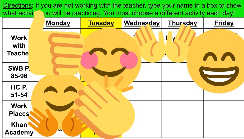 mrs_wolin's tweet photo. In SSB we are reviewing fractions and multi-digit whole numbers. If students are not working with me, they can choose the activity they would like to practice. They must choose something different each day! Thanks @MissSQuaid for the idea and inspiration! #112Leads #RaviniaRocks https://t.co/wAEQTjUYYi