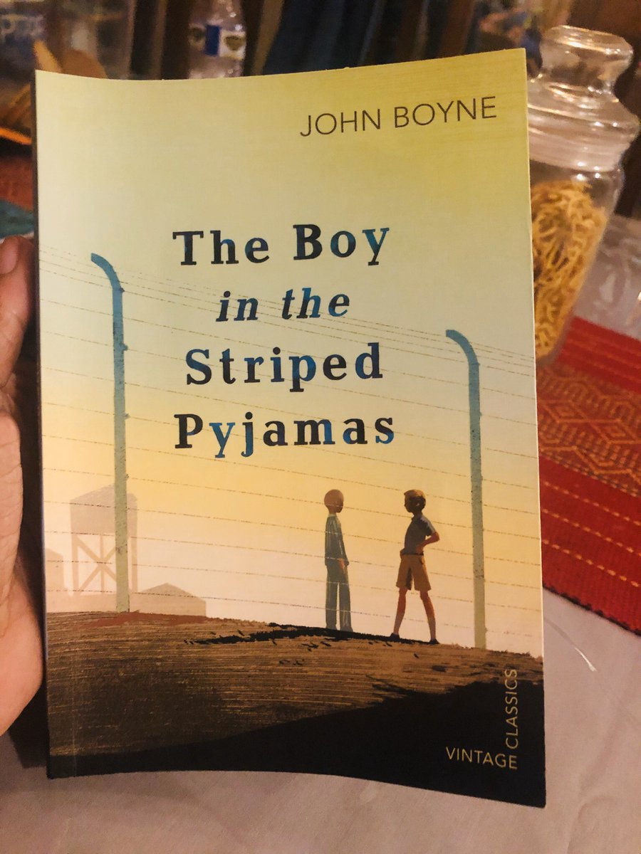 aparajitaz's tweet photo. The Boy in the Striped Pyjamas by John Boyne is such a powerful book, my 46/60 read for @goodreads @htbrunch #brunchbookchallenge2019
Stellar story, very moving! #book46 #theboyinthestripedpajamas #johnboynebooks #bibliophile #momswhoread #recommendedreading #latepost https://t.co/St6kTs7lZK