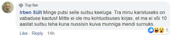gretemarian's tweet photo. ma olin korraks veidi shook, aga siis hakkasin selle tüübi seina kerima. ma saan täna endale kõhulihased https://t.co/d2gvcESNKM