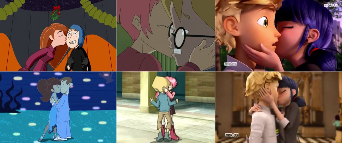 JayMarLee1006's tweet photo. Pairings involving blonde boys and kisses on the lips and the cheek.
#KimPossible #KimPossibleSoTheDrama #CodeLyoko #MiraculousLadybug #KimRon #Jerlita #Adrienette #Adrinette https://t.co/spLjIgEwOi