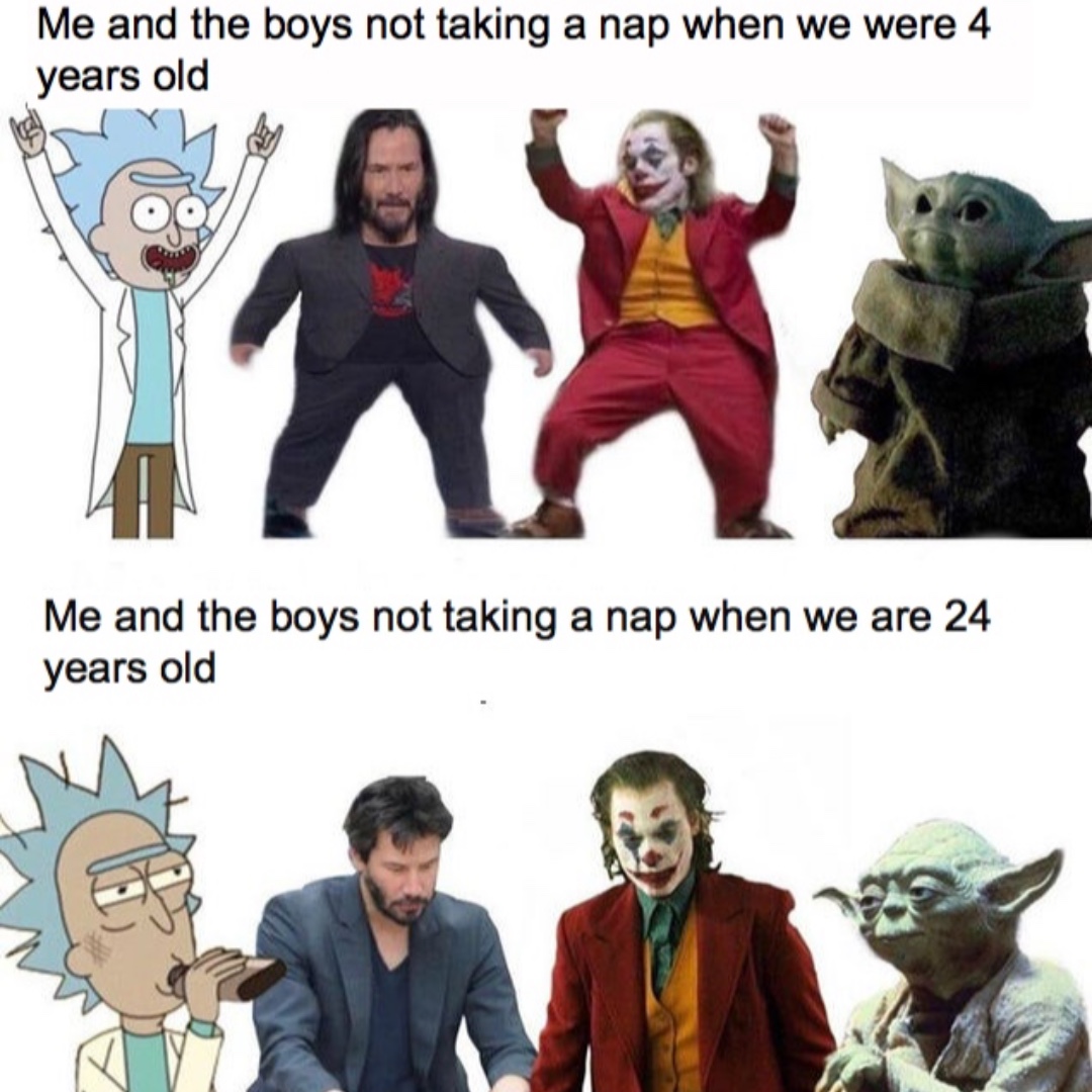 NappingActivist's tweet photo. Countdown until Christmas: 7 days

Can anyone relate? Especially now a week before Christmas

#naptivist #nappingactivist #napatwork #lifehack #XmasNaps #CountingDownToChristmas #meme #tinyrick #rickandmorty #keanureeves #joker #babyyoda #yourebreathtaking https://t.co/LPiAvjHkcJ
