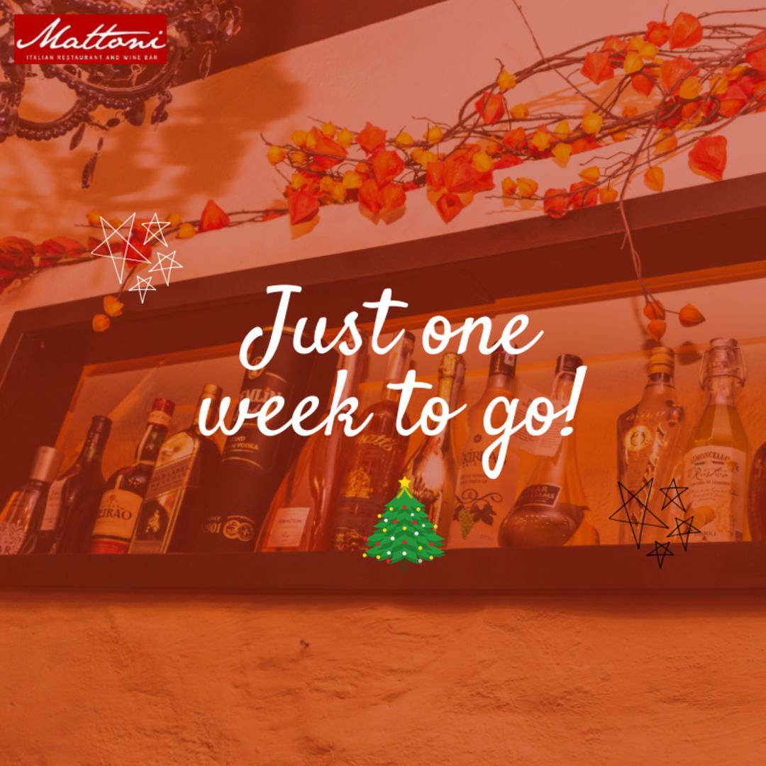 Just one week to go! 🎄🌟 Who else is getting seriously excited for Christmas now?...