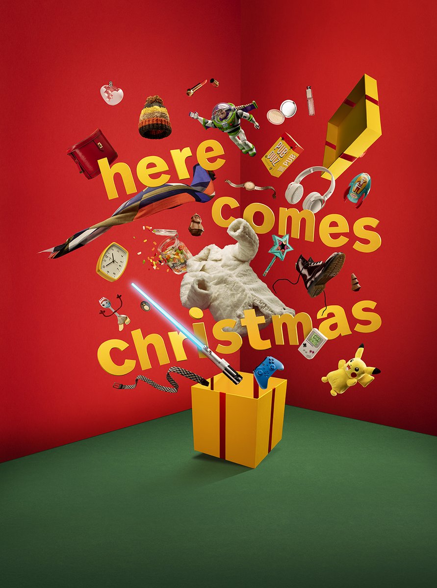 EleanorStewart_'s tweet photo. It was brilliant to work on this super festive commission with @Jamhot. We created some massive props at @Clubhouse_GLA which were photographed to create this wonderful Christmas campaign for the St Enoch Centre. 

#Christmas #setdesign #clubhouseanimations https://t.co/FoMDbUP0G7