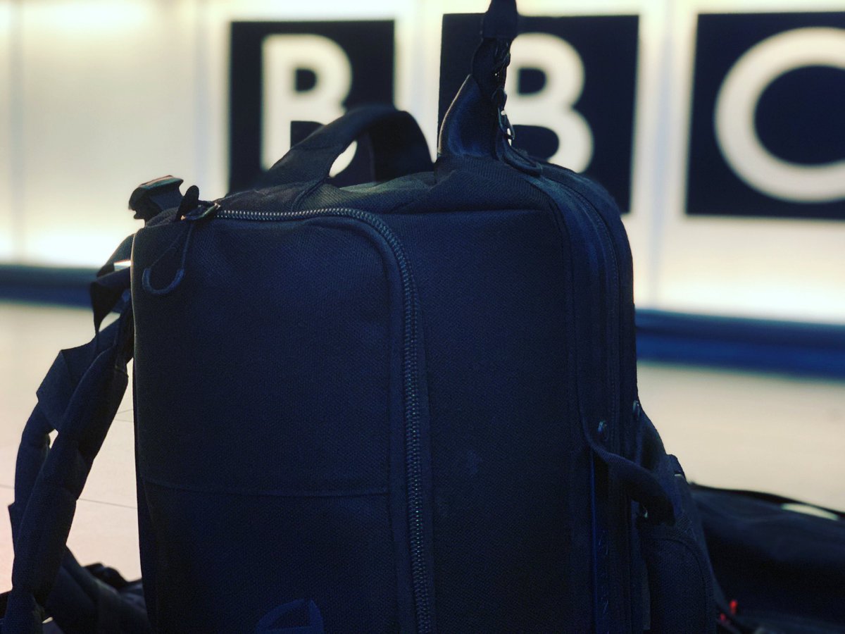 Back at the BBC. #reddigitalcinema #r3d #bbc