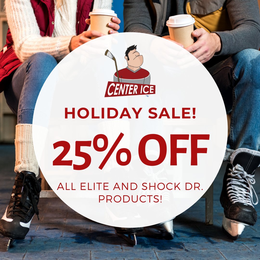 As our Holiday Season gift for you, ALL Elite and Shock Dr products are 25% OFF for the rest of December! Shop now at centerice.ca.
.
.
.
#MDFIndustries #CenterIceSupplies #HolidaySale #SkatingSupplies #CanadianManufacturer #CanadianWholesaler #SkateSupplyWholesaler