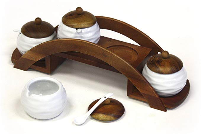 WoodsSimply's tweet image. This Condiment &amp;amp; Spice Jar made by mountain woods is Great for serving your favorite condiments, spices, spreads and more!
Shop here: amzn.to/2PtoRxa
#mountainwoods #simplybamboo #condimentset #spicejarset #kitchenproducts #woodproducts