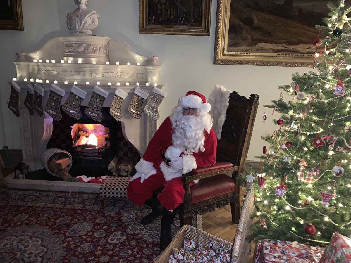 MaidstoneMuseum's tweet photo. There are still spaces to come and meet Father Christmas on Thursday 19 and Friday 20 December. Book via our website. Drop in spaces subject to availability. https://t.co/4CloOsQI0f  #FatherChristmas #fireplace #museum #excited https://t.co/YnBY8SMOIu