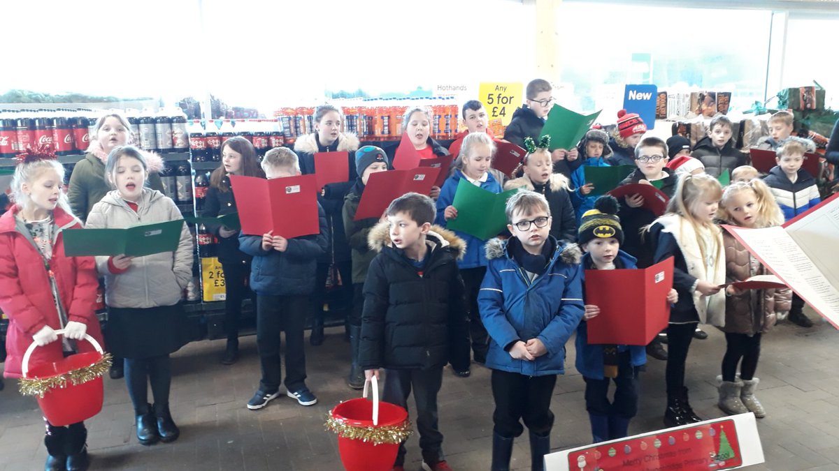 AvonbridgePS's tweet photo. Thank you to all customers, parents/carers and friends who supported us and donated whilst we were singing at @Tesco_redding. It was really appreciated. #frozenbuthappy https://t.co/glwE2R45K5