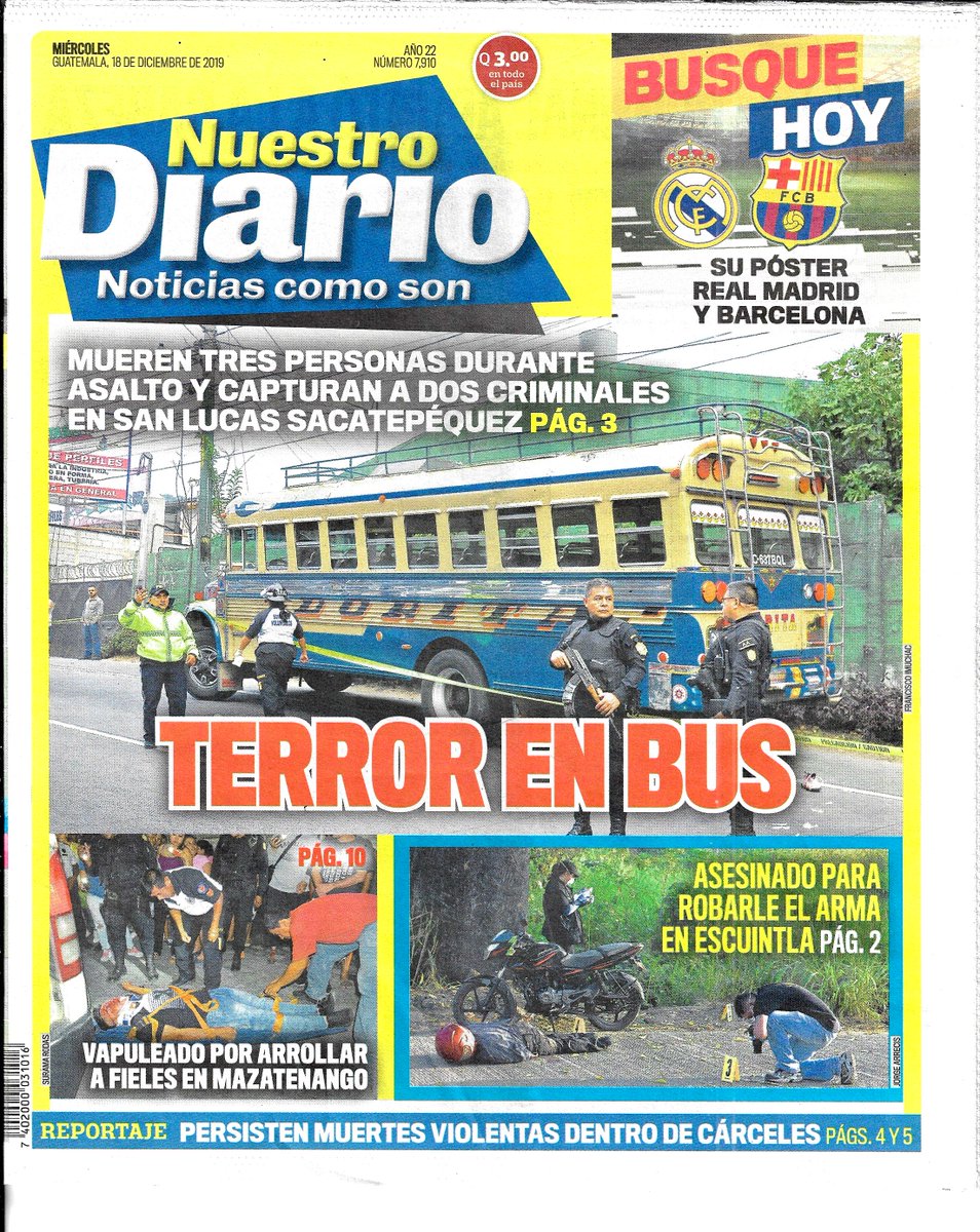 Nuestro Diario: Terror en bus. 
mi.com.gt/cliente/view.p…