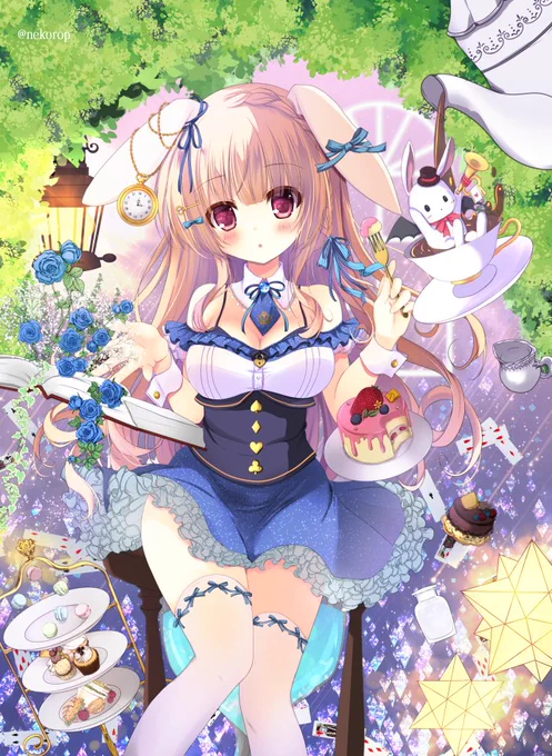 うさぎのお茶会にようこそ?☕️??
#ねころっぷ #C97 