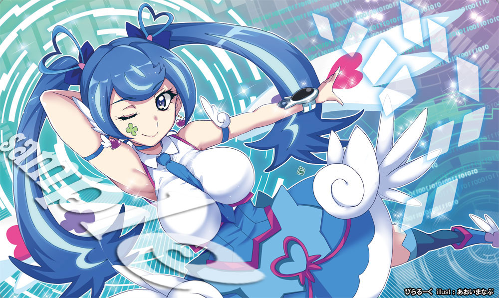 冬コミ新作 第9弾 「ブルーエンジェル」のスリーブです。プレイマット